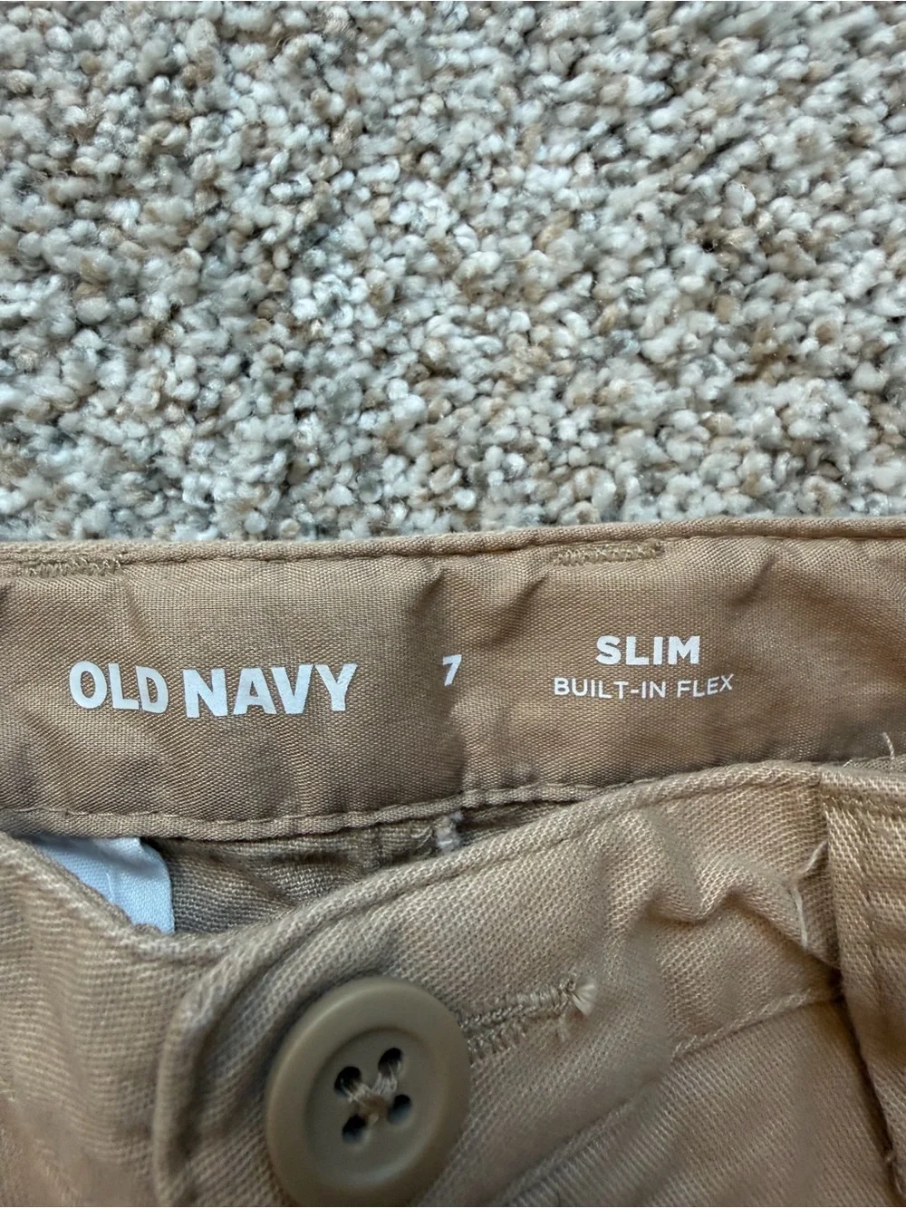 Old Navy Tan Kids Casual Chino Pants
